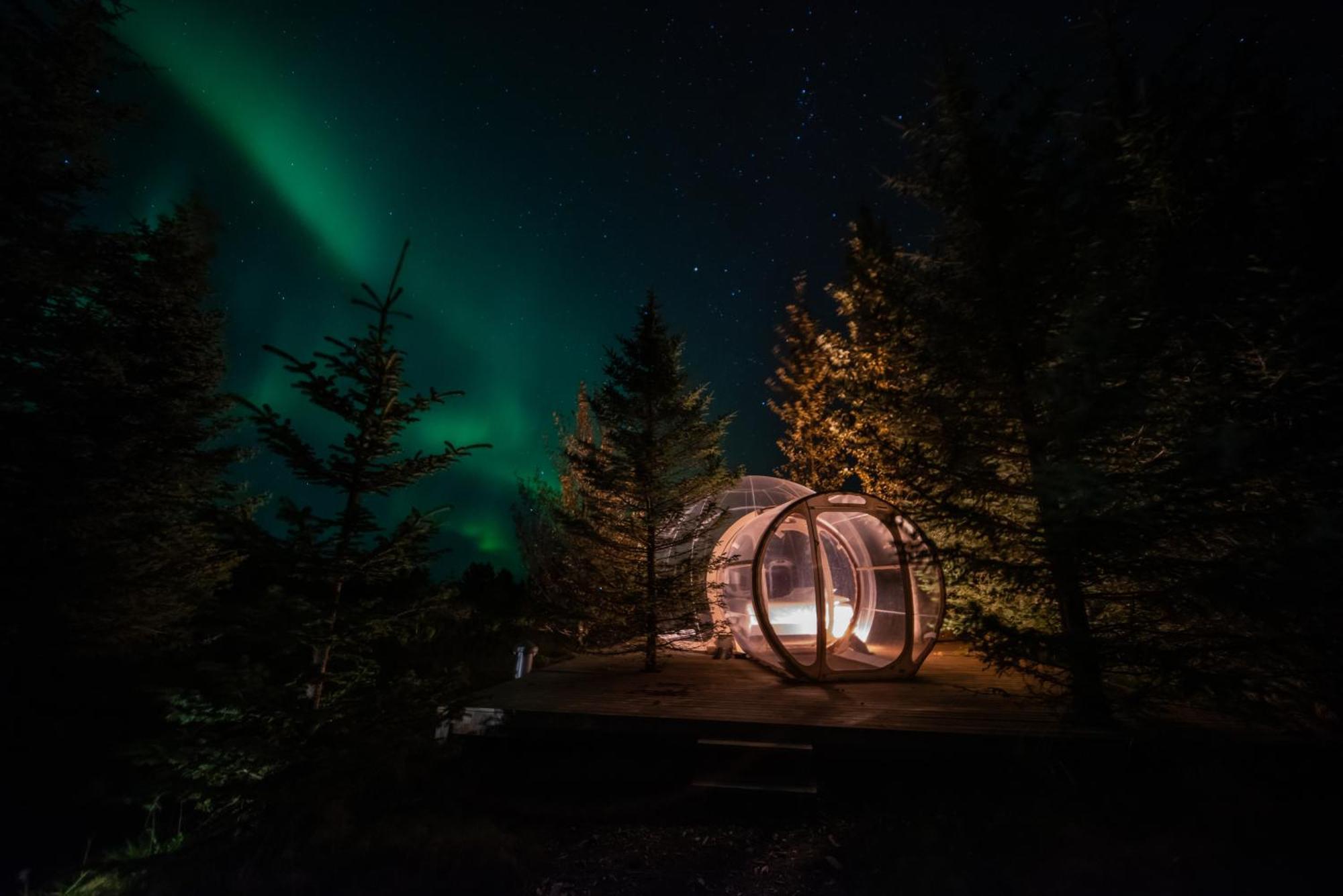 Buubble Hotel - Oelvisholt Selfoss Exteriér fotografie