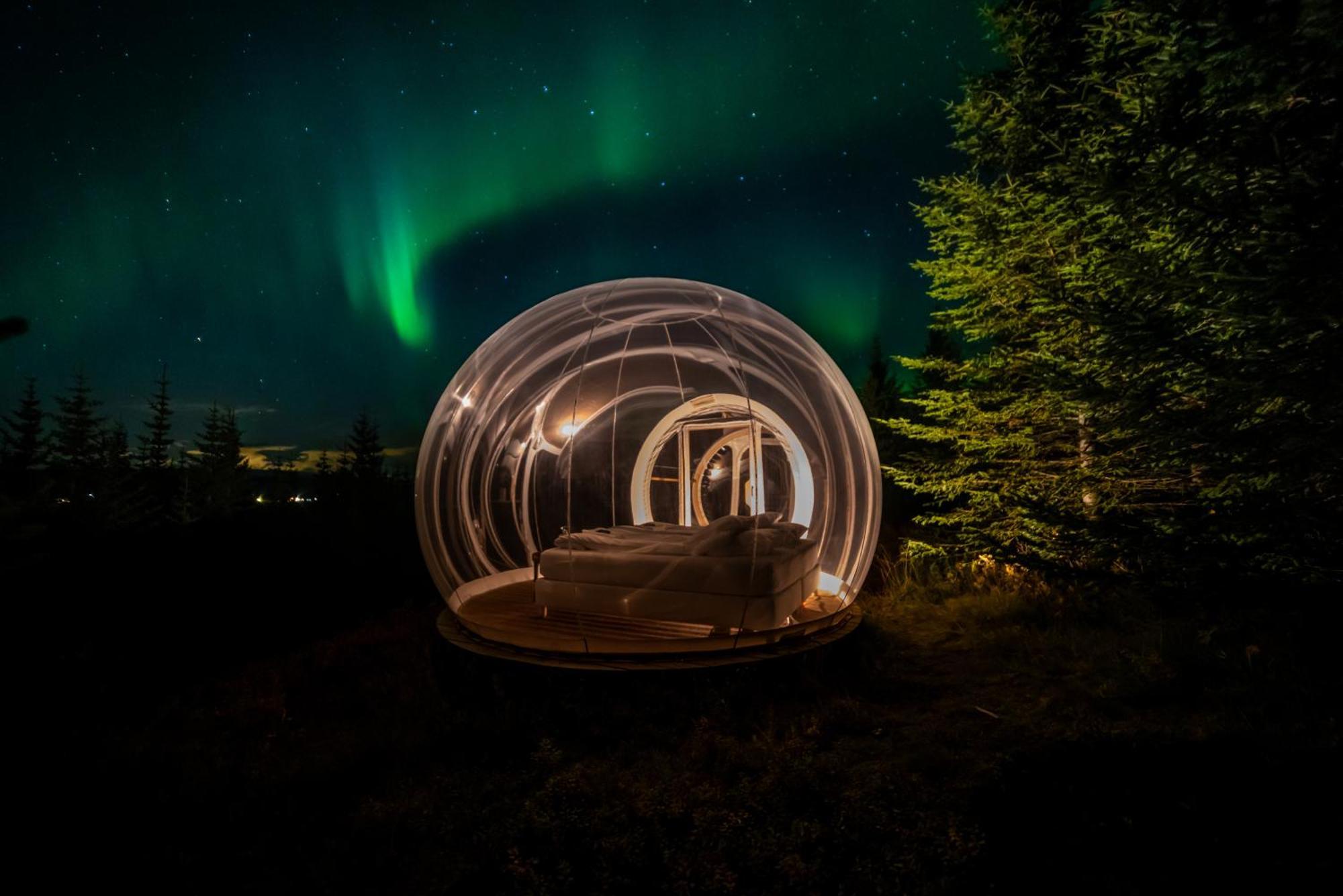 Buubble Hotel - Oelvisholt Selfoss Exteriér fotografie