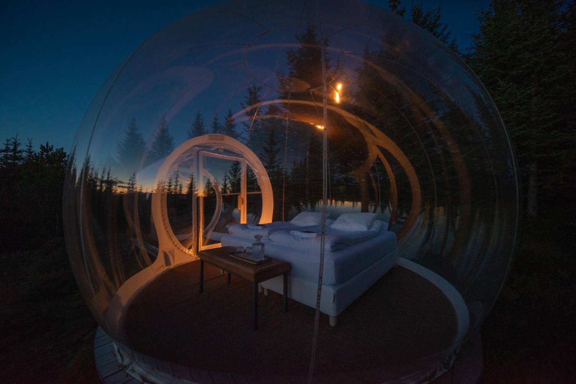Buubble Hotel - Oelvisholt Selfoss Exteriér fotografie