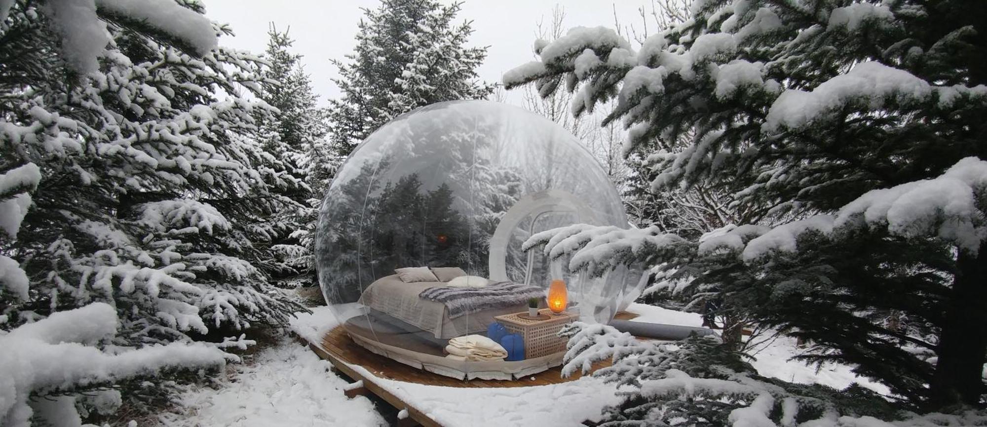 Buubble Hotel - Oelvisholt Selfoss Exteriér fotografie