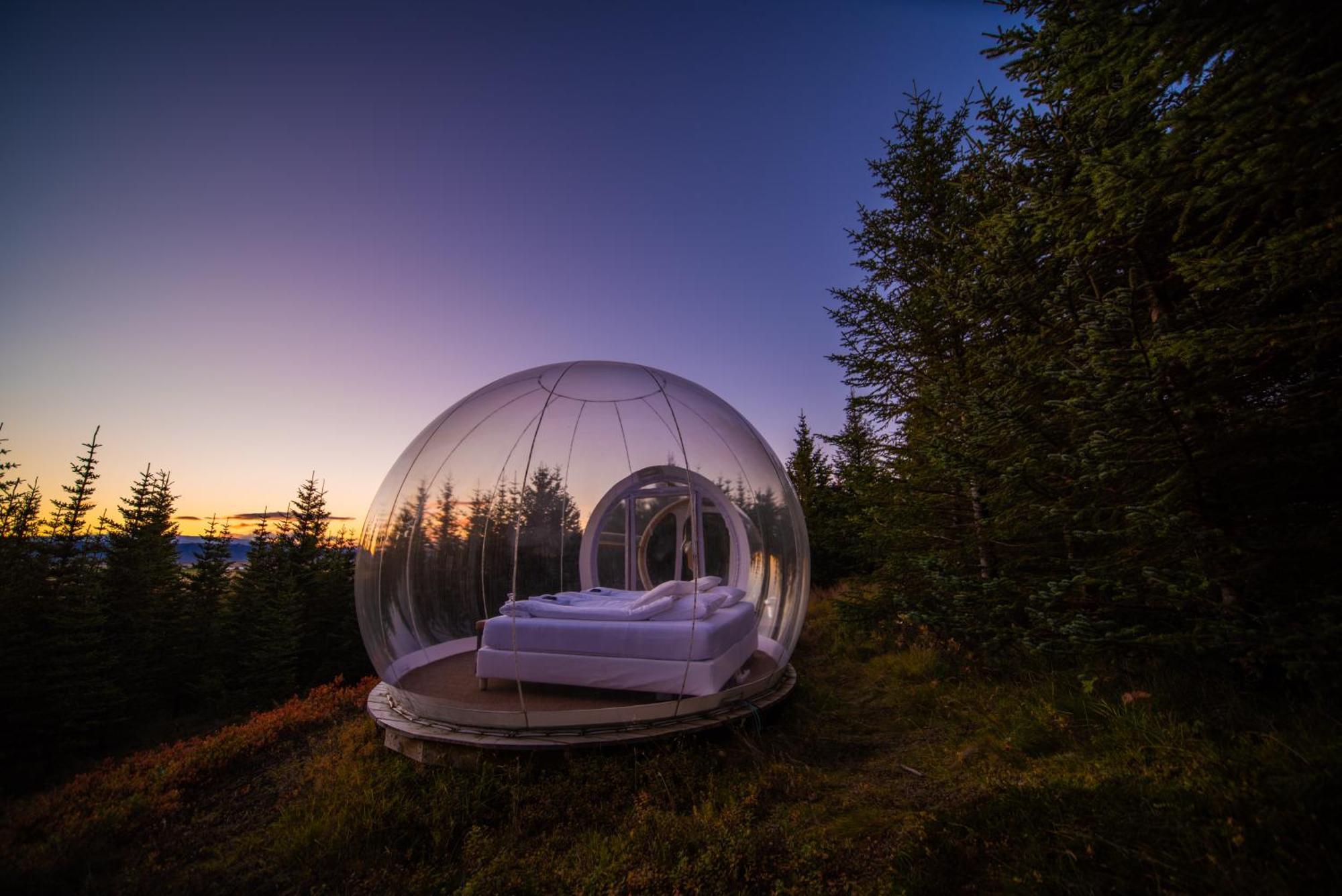 Buubble Hotel - Oelvisholt Selfoss Exteriér fotografie