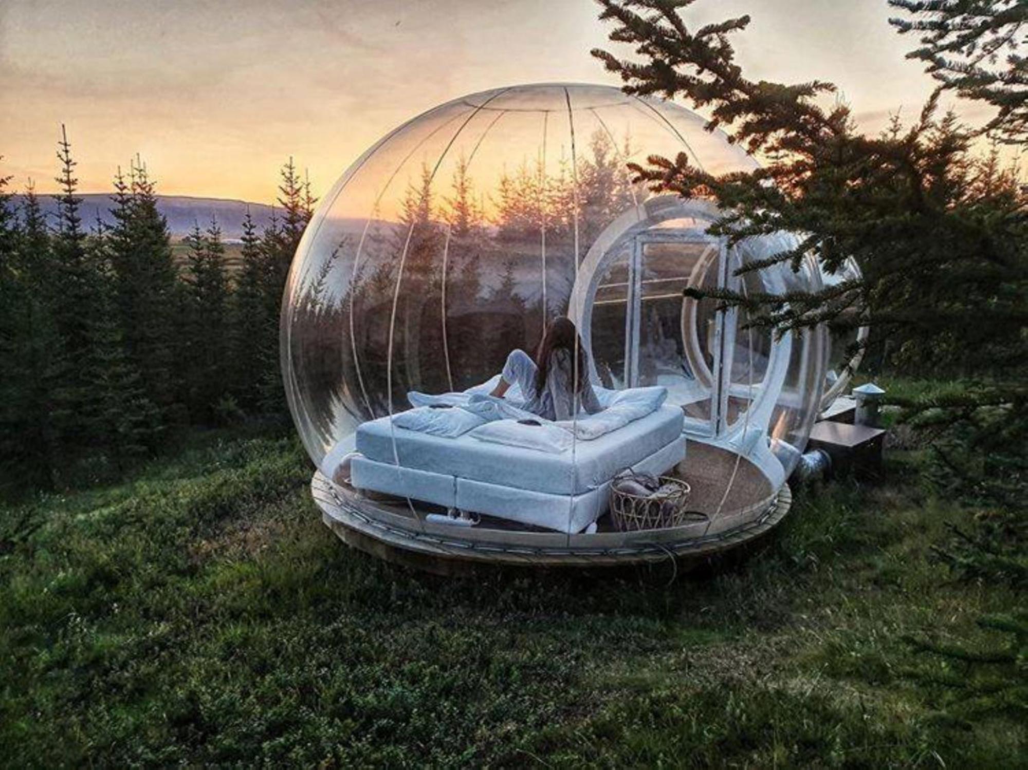 Buubble Hotel - Oelvisholt Selfoss Exteriér fotografie